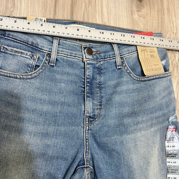 Levi's 311 Shaping Skinny Women's Jeans Size W30 L30 – Fits like W32 L30. - Picture 3 of 14